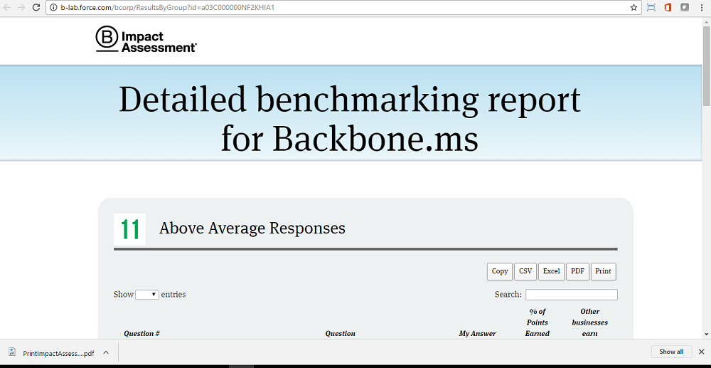 banchmarking-report