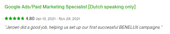 dutch google ads expert