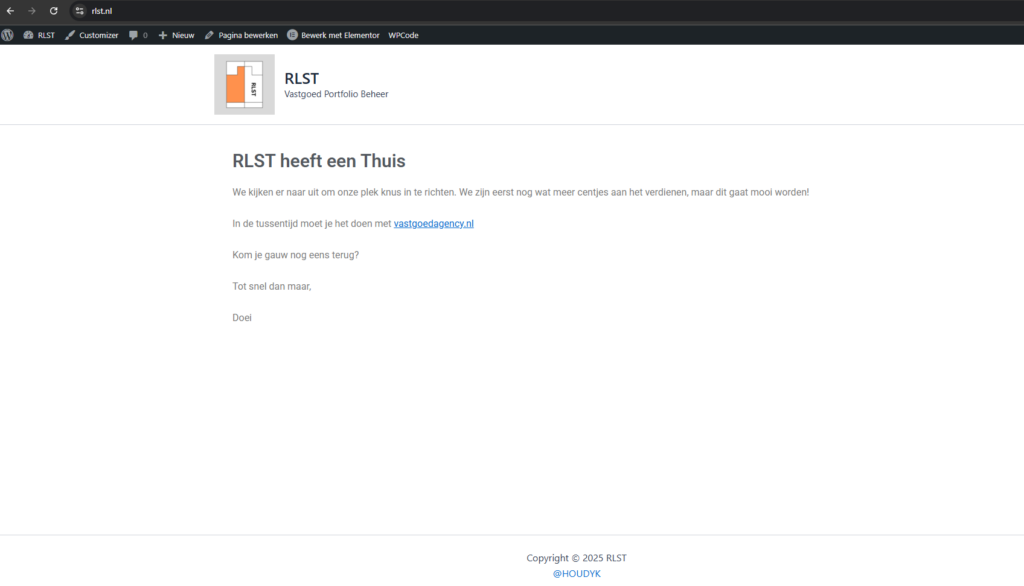 from placeholder to live